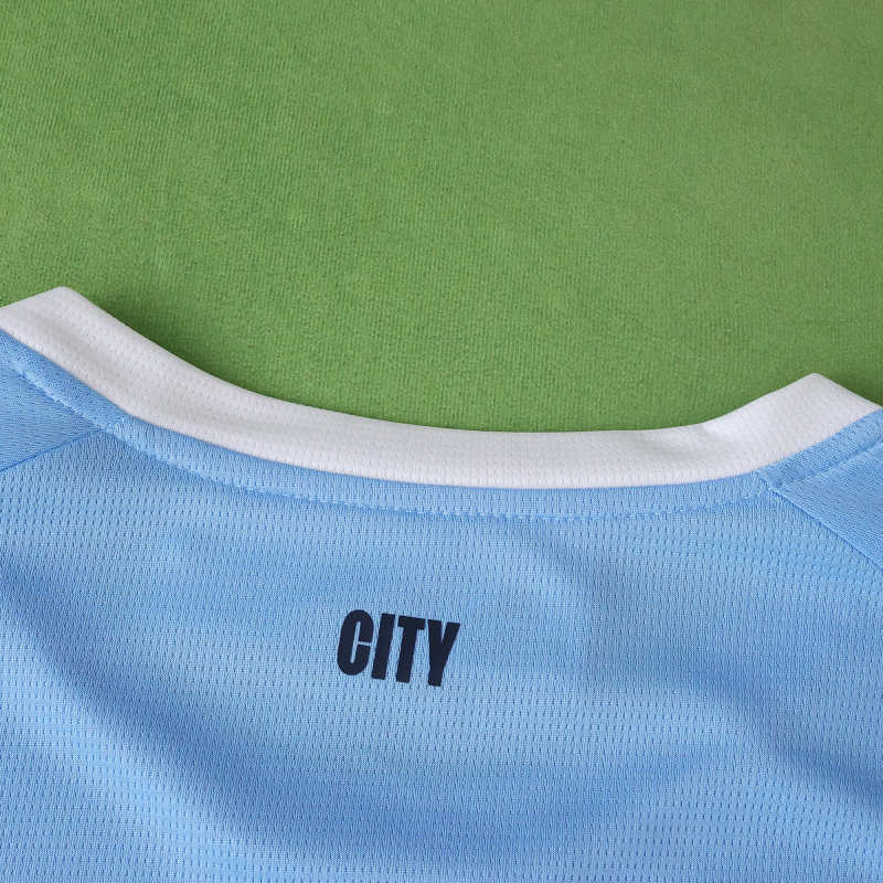 Manchester City Home Jersey Long Sleeve 25/26