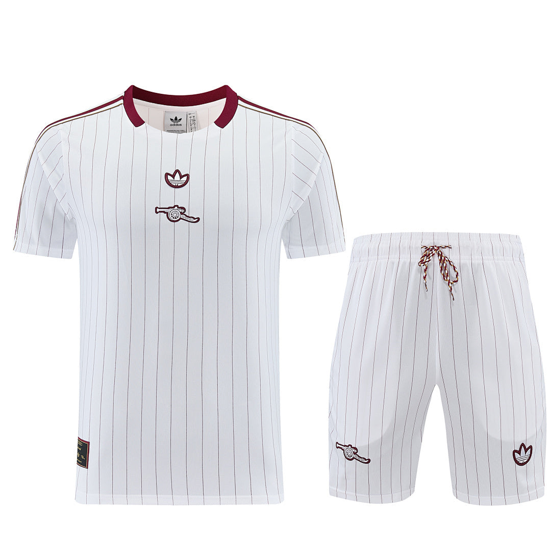 Kit Arsenal Icons Bianco 25/26 Uomo | Kit da Calcio - CalcioVivo