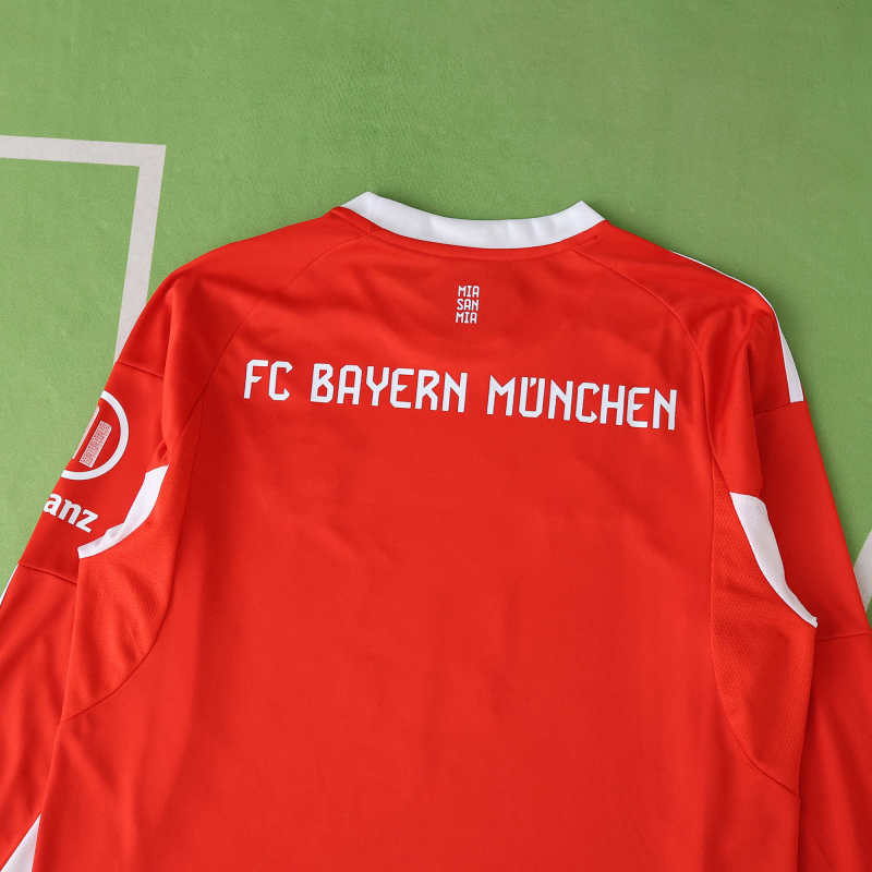 Bayern Munich Home Jersey Long Sleeve 25/26