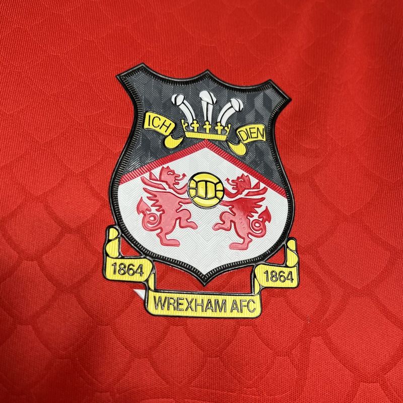 Wrexham Home Jersey 24/25 - CalcioVivo