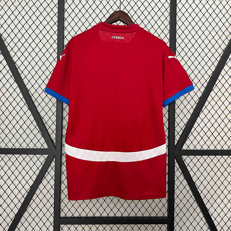 Serbia Home Jersey 2024 - CalcioVivo