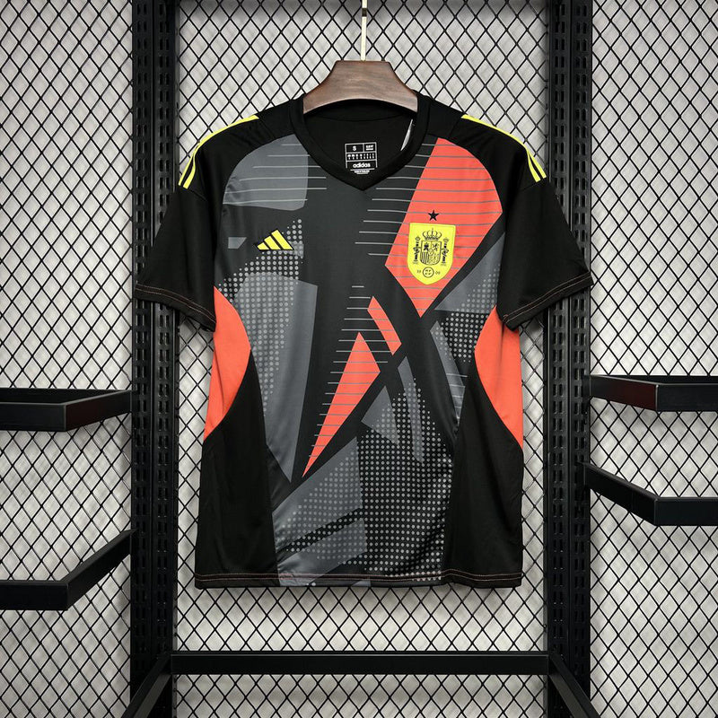Spain Goalkeeper Black Jersey 2024 - CalcioVivo