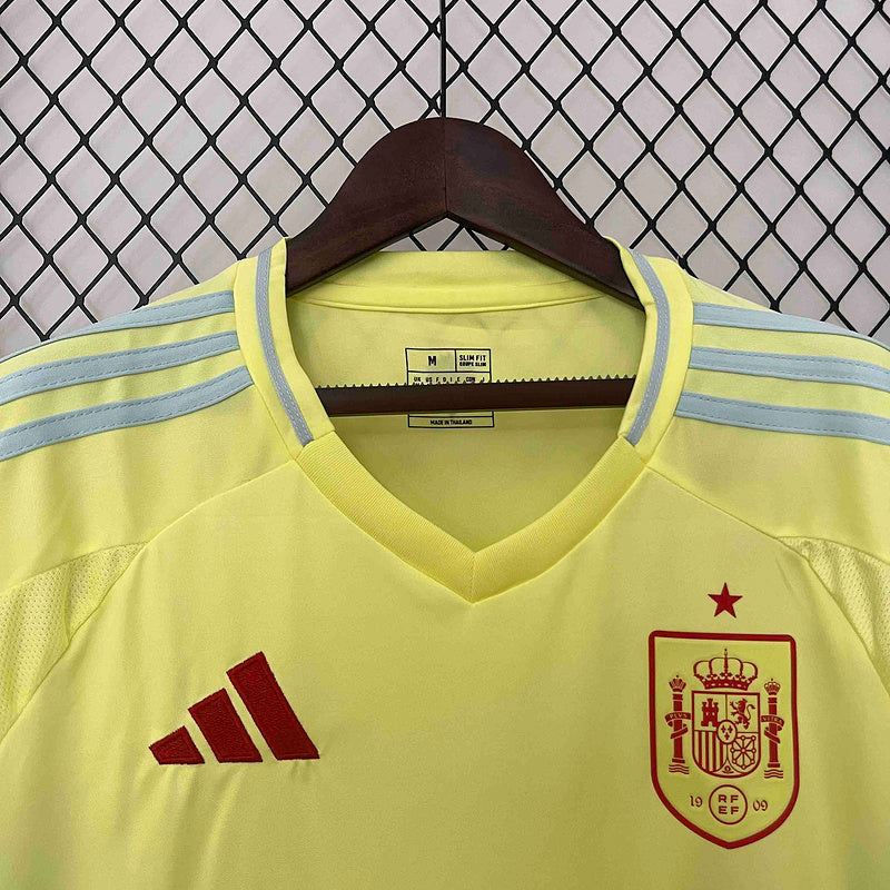 Spain Away Jersey 2024 - CalcioVivo