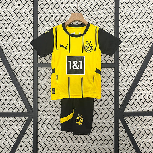 Borussia Dortmund Home 24/25 Kit Kids