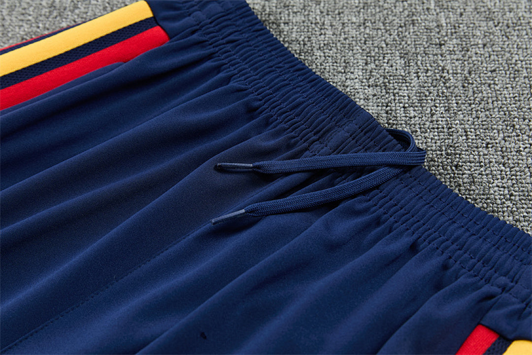 Tuta Spagna Rosso/Blu Half-Zip 2026 Uomo | Tuta da Calcio - CalcioVivo