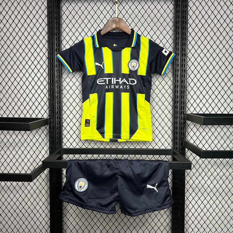 Manchester City Away 24/25 Kit Kids - CalcioVivo