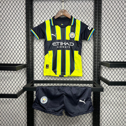 Manchester City Away 24/25 Kit Kids - CalcioVivo