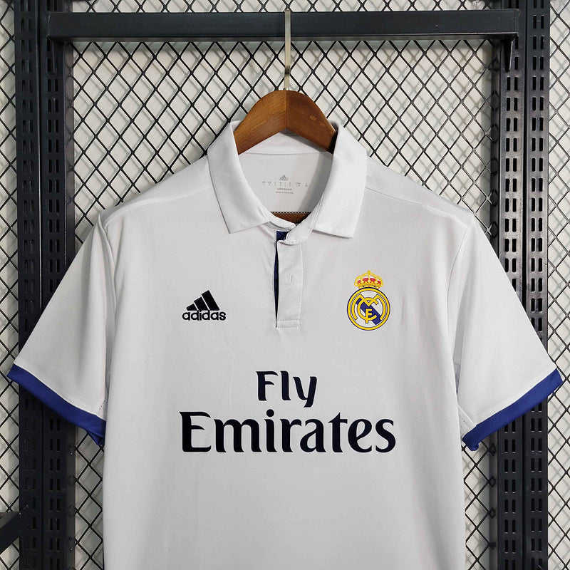 Real Madrid Home Jersey 16/17 Retro - CalcioVivo