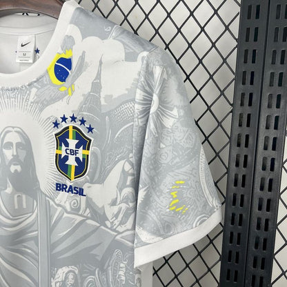 Brazil Christ the Redeemer Special Edition White Jersey 2025