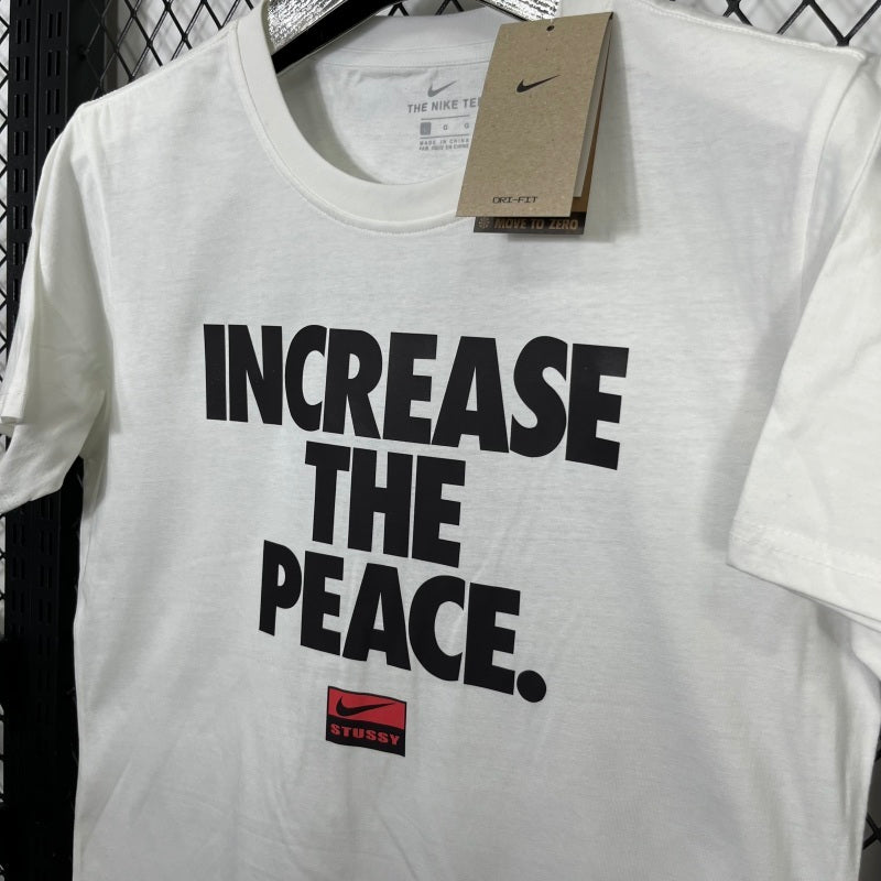 Nike Casual Shirt "Increase the Peace" White
