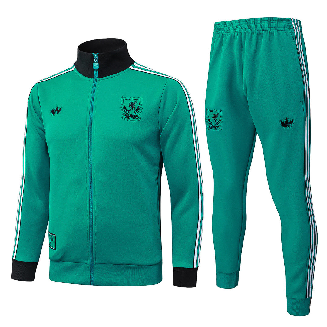 Liverpool Green Tracksuit Full-Zip 25/26