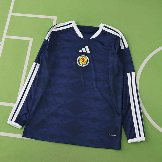 Scotland Home Jersey Long Sleeve 25/26