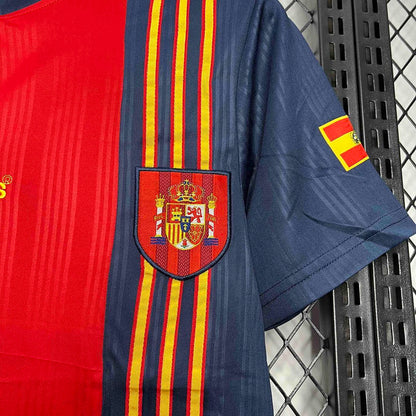 Spain Home Jersey 1996 Retro