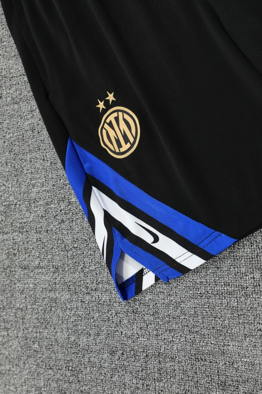 Kit Shirt + Shorts Inter Milan Black Training 25/26