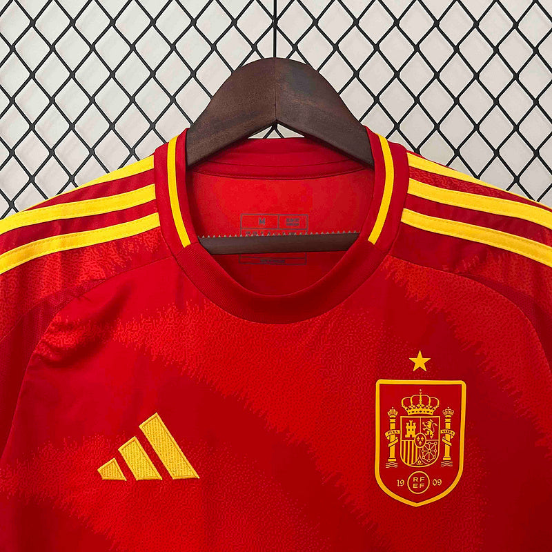 Spain Home Jersey 2024 - CalcioVivo