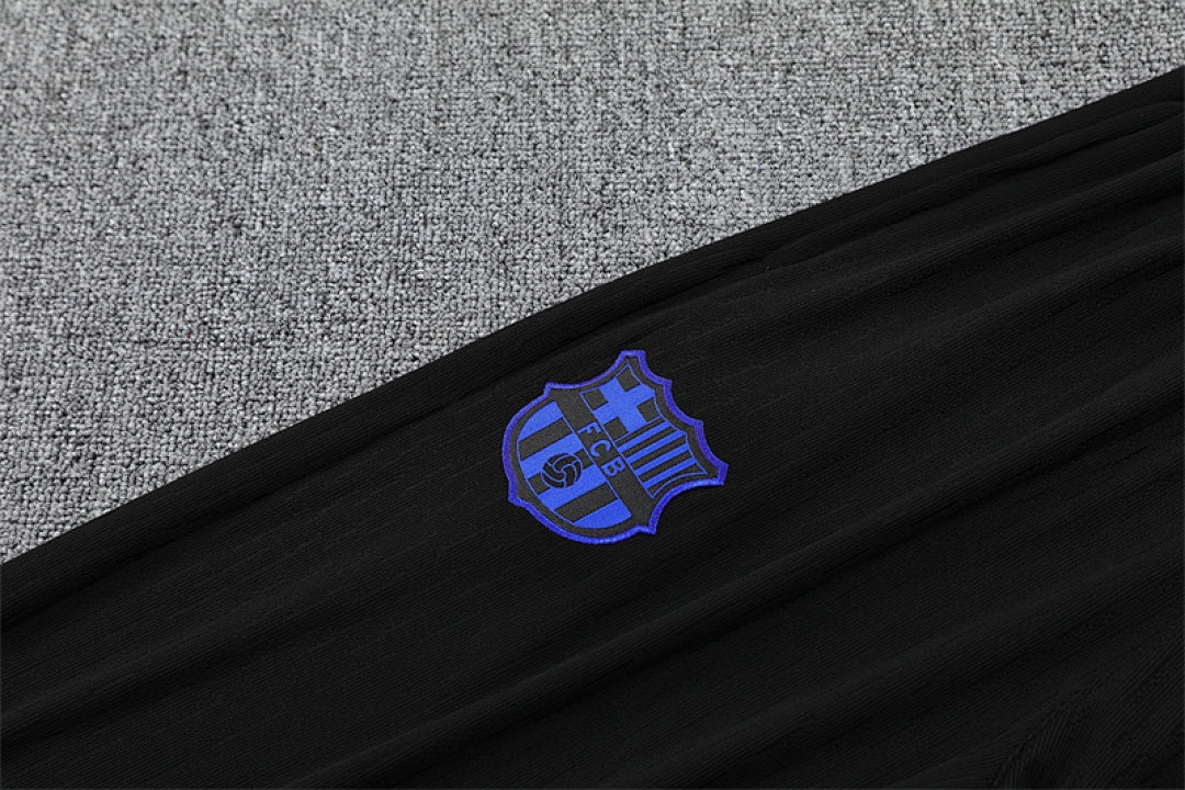 Tracksuit Barcelona x Black Mamba Grey/Black 25/26 - CalcioVivo