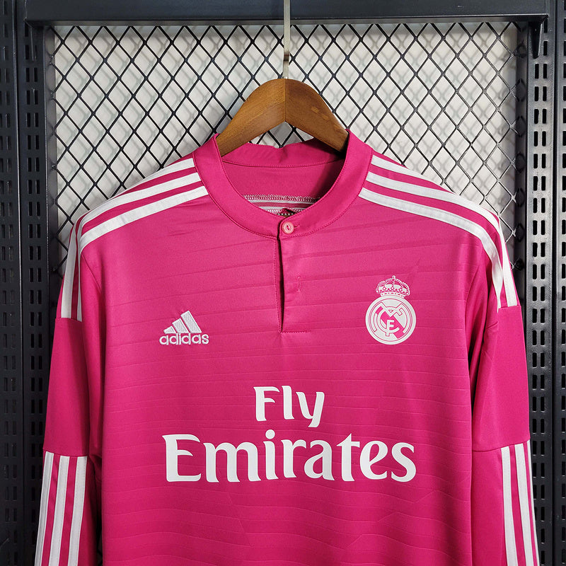 Real Madrid Away Jersey 14/15 Retro Long Sleeve - CalcioVivo