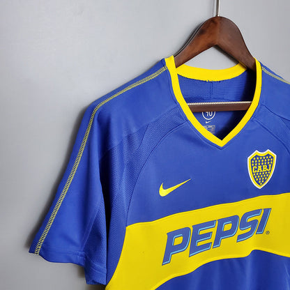 Boca Juniors Home Jersey 03/04 Retro