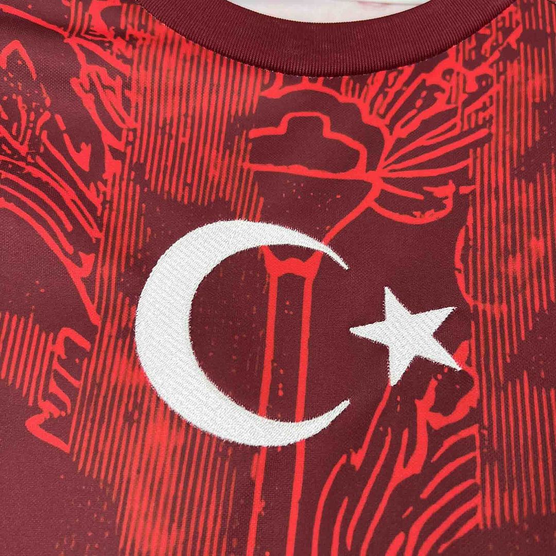 Maglia Turchia Heritage 2026 Rossa | Maglia da Calcio - CalcioVivo