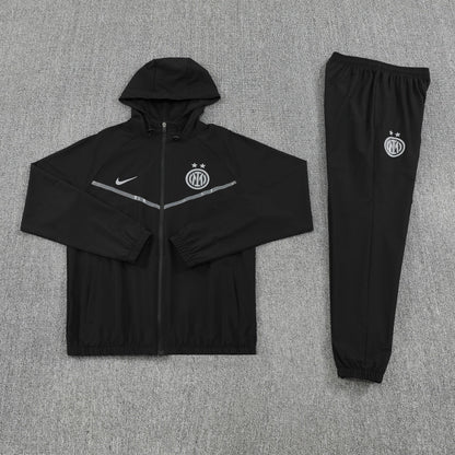 Inter Milan Tech Fleece Hoodie Black