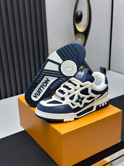 Louis Vuitton Skate Sneakers Blue/White
