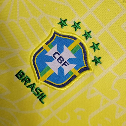 Brazil Home 2024 Kit Kids - CalcioVivo