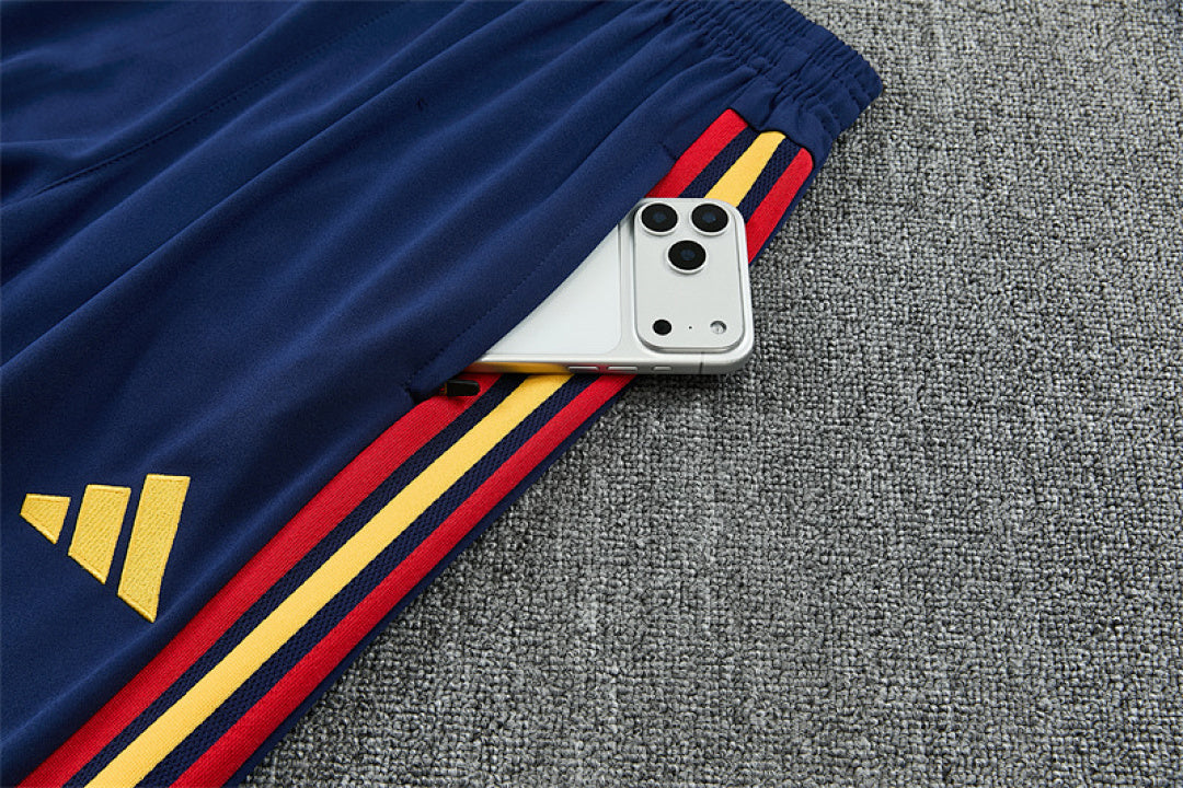 Tuta Spagna Rosso/Blu Half-Zip 2026 Uomo | Tuta da Calcio - CalcioVivo