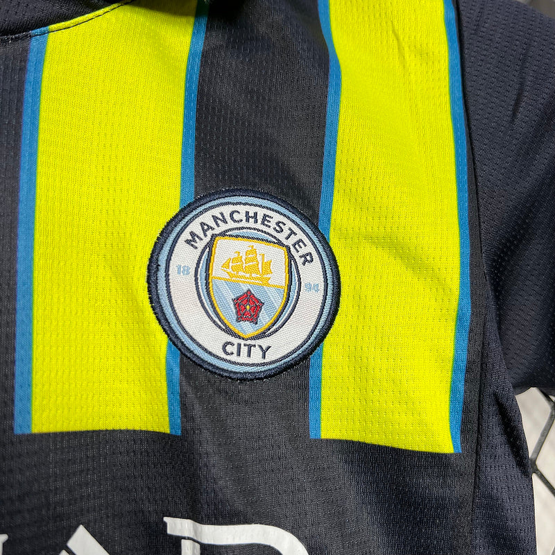 Manchester City Away 24/25 Kit Kids - CalcioVivo