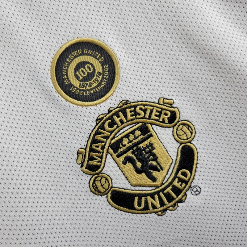 Manchester United Away & Third 100th Anniversary Jersey 01/02 Retro - CalcioVivo
