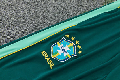 Tuta Brasile Blu/Verde Scuro 2026 Uomo | Tuta da Calcio - CalcioVivo