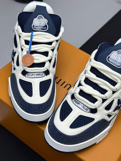 Louis Vuitton Skate Sneakers Blue/White