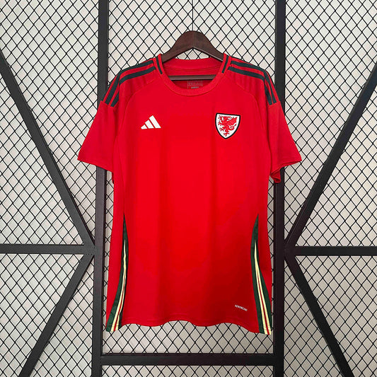 Wales Home Jersey 2024 - CalcioVivo
