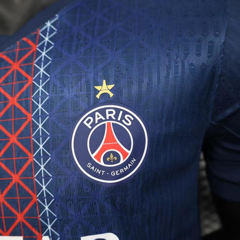 PSG Home 25/26 Jersey Player (With Star)
