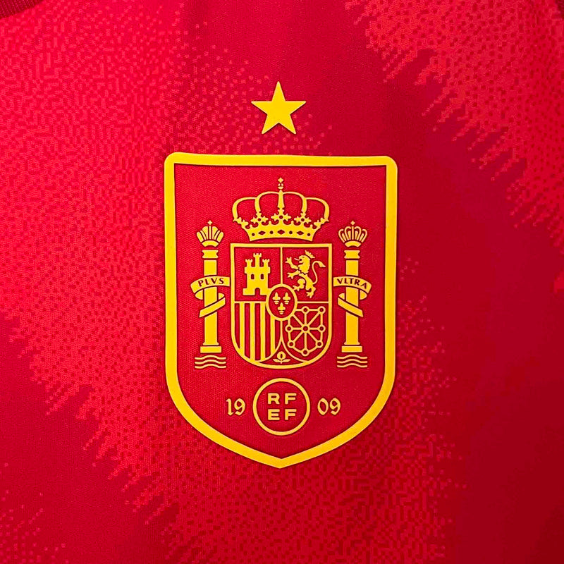 Spain Home Jersey 2024 - CalcioVivo