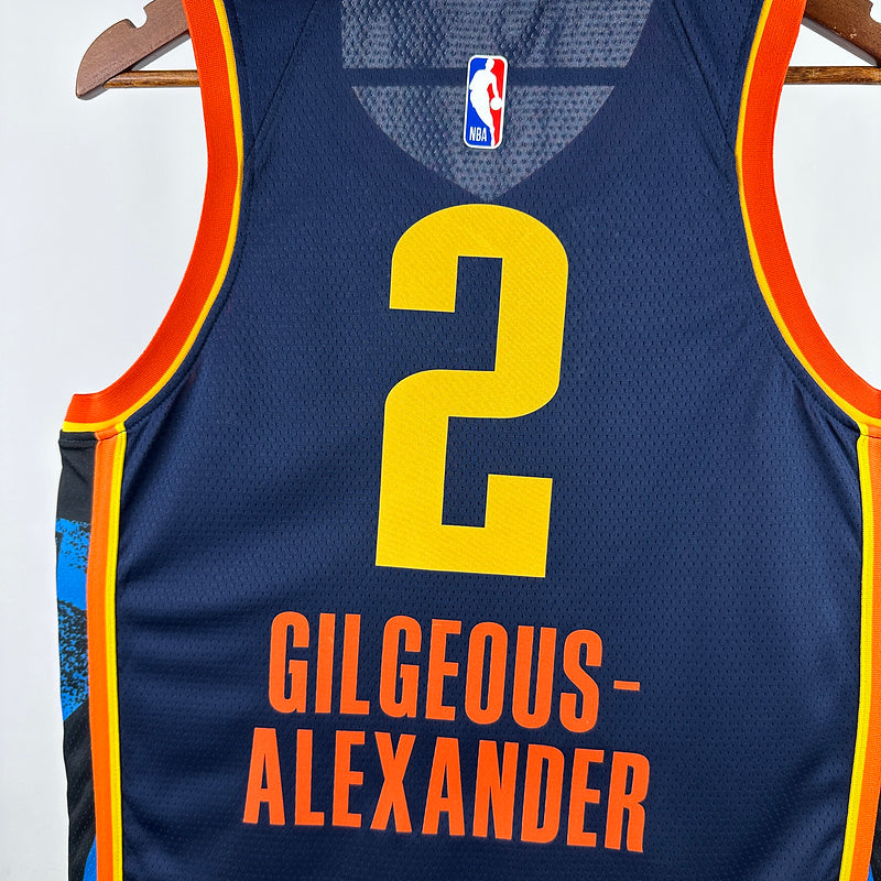 Oklahoma City Thunder City Edition 24/25 NBA Jersey