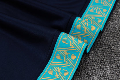 Tracksuit Olympique Marseille White/Blue 25/26 - CalcioVivo