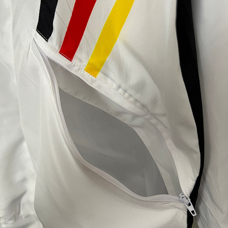Germany Windbreaker White - CalcioVivo
