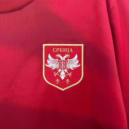 Serbia Home Jersey 2024 - CalcioVivo