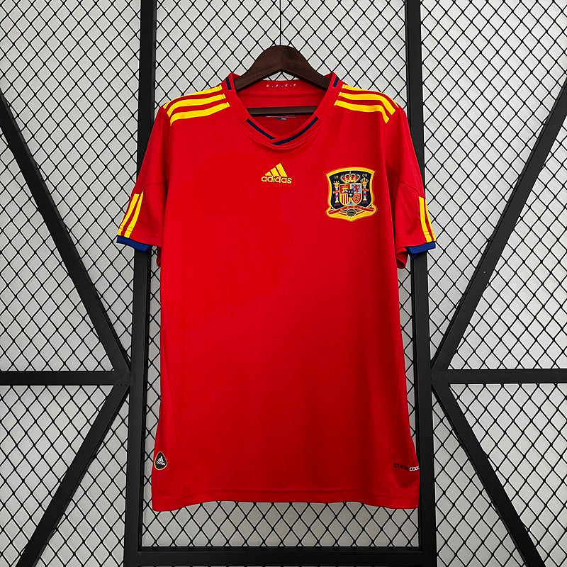 Spain Home Jersey 2010 Retro - CalcioVivo