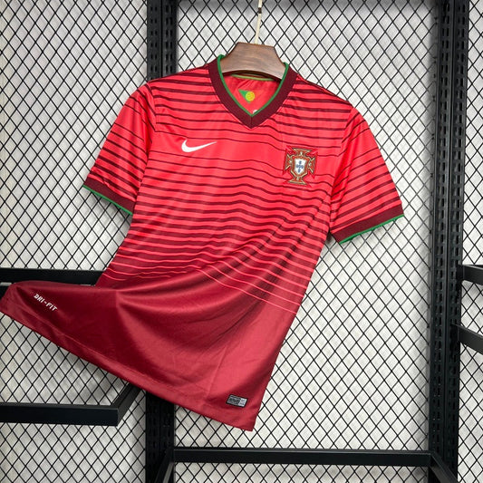 Portugal Home Jersey 2014 Retro