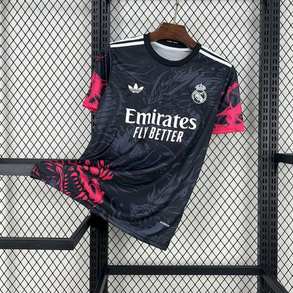Real Madrid Dragon Black Concept Jersey