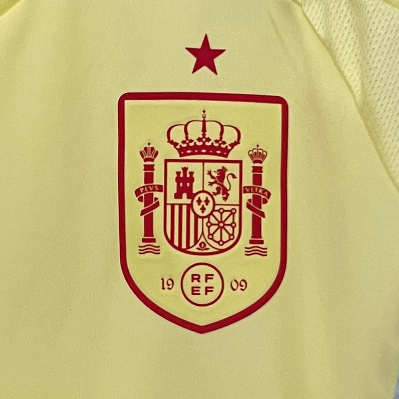 Spain Away Jersey 2024 - CalcioVivo
