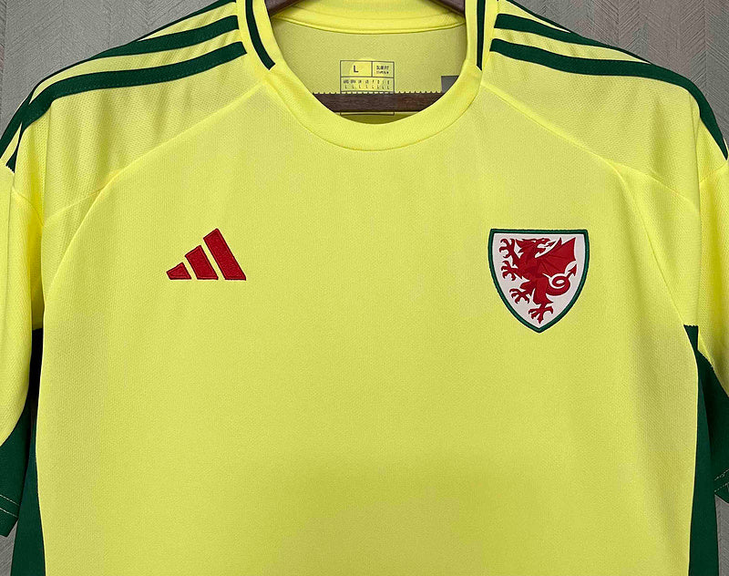 Wales Away Jersey 2024 - CalcioVivo