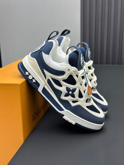 Louis Vuitton Skate Sneakers Blue/White