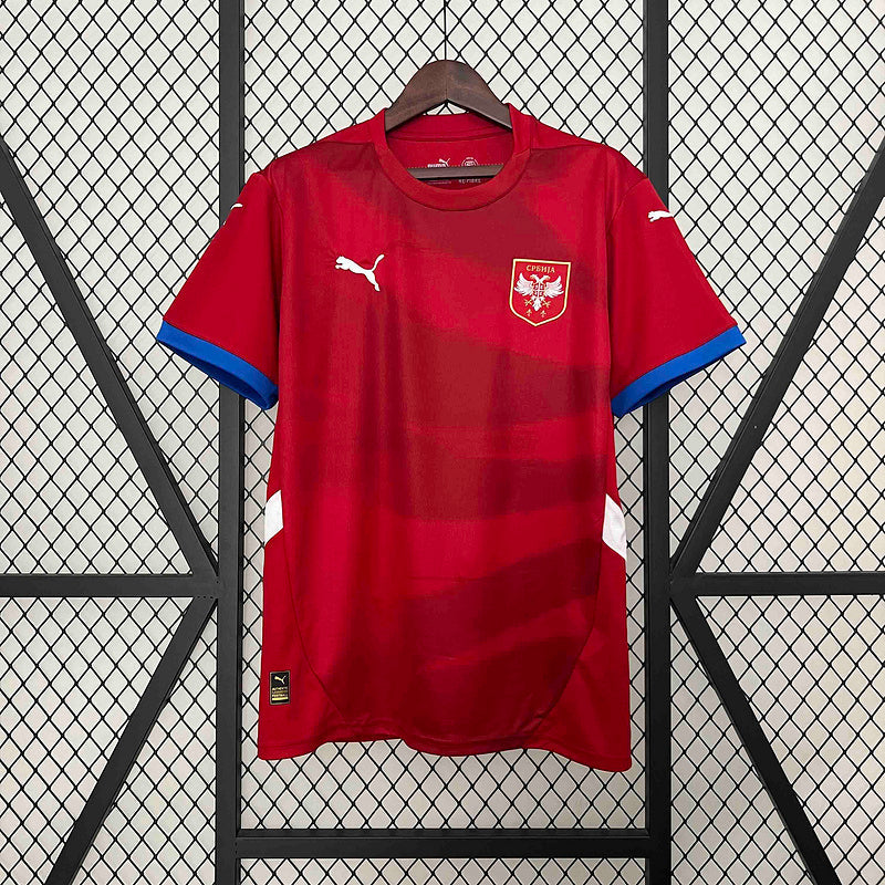 Serbia Home Jersey 2024 - CalcioVivo