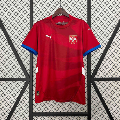 Serbia Home Jersey 2024 - CalcioVivo