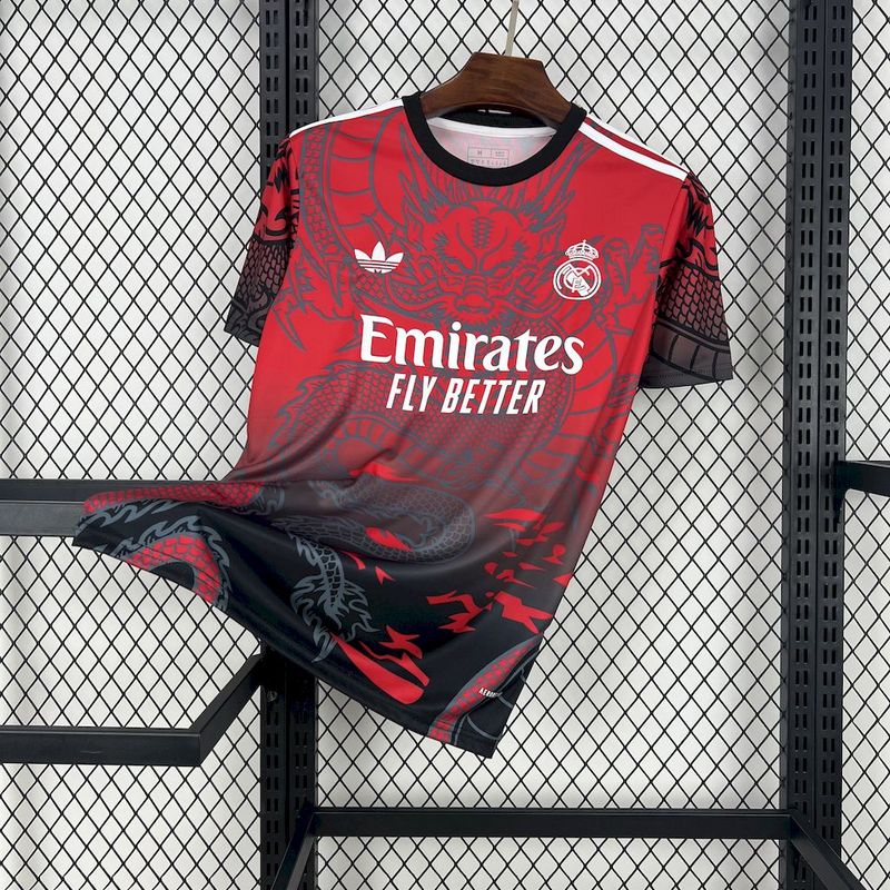 Real Madrid Dragon Red Concept Jersey