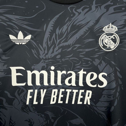 Real Madrid Dragon Black Concept Jersey