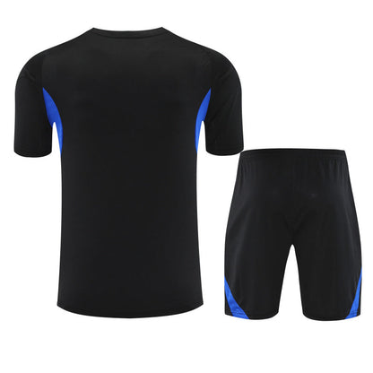 Kit Shirt + Shorts Manchester United Training Black 25/26