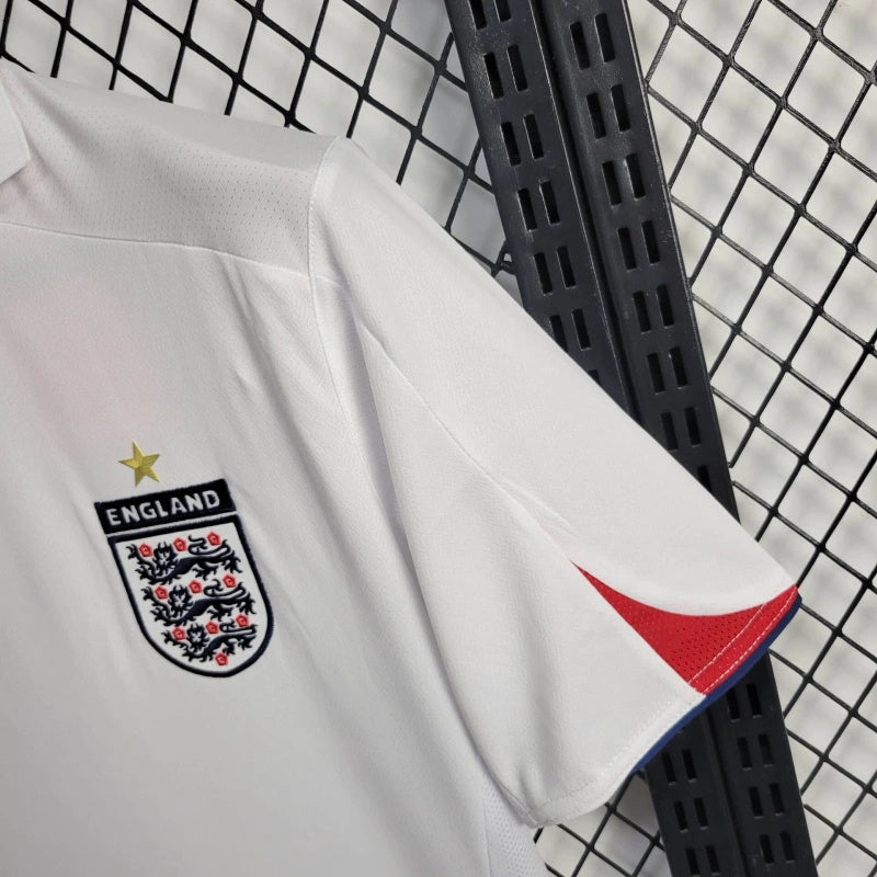 England Home Jersey 2005 Retro - CalcioVivo
